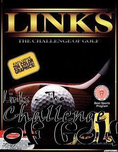 Box art for Links - The Challenge of Golf