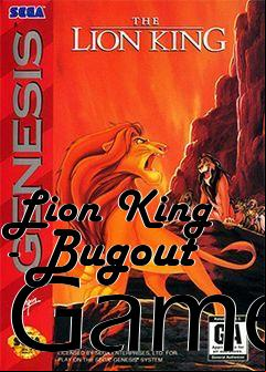 Box art for Lion King - Bugout Game