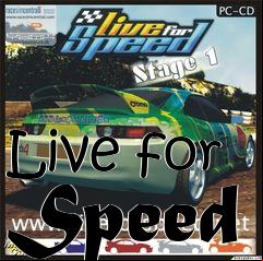 Box art for Live for Speed