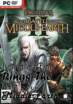 Box art for Lord of the Rings: The Battle for Middle-Earth