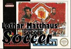 Box art for Lothar Matthaus Soccer