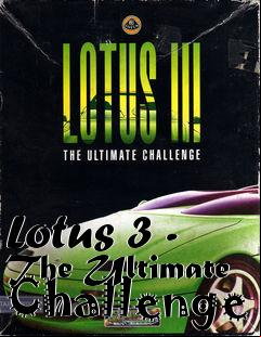 Box art for Lotus 3 - The Ultimate Challenge