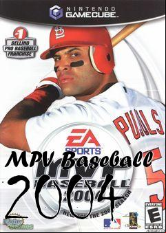 Box art for MPV Baseball 2004