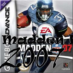 Box art for Madden NFL 2007