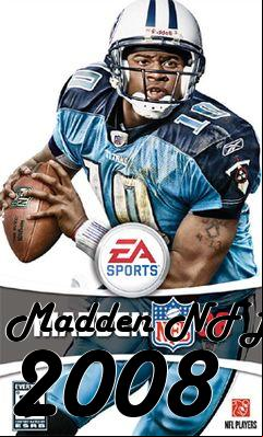 Box art for Madden NFL 2008