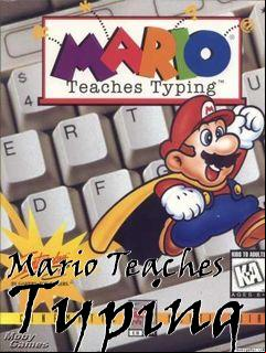 Box art for Mario Teaches Typing