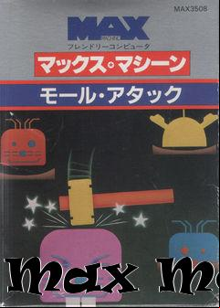Box art for Max Mole