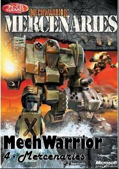 Box art for MechWarrior 4 - Mercenaries