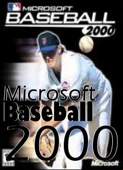 Box art for Microsoft Baseball 2000