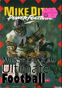 Box art for Mike Ditkas Ultimate Football