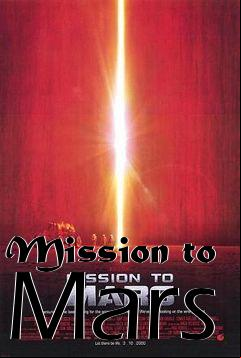 Box art for Mission to Mars