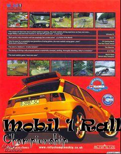 Box art for Mobil 1 Rally Championship