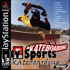 Box art for Mtv Sports - Skateboarding