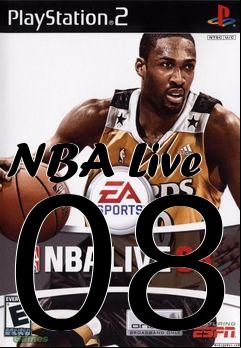 Box art for NBA Live 08
