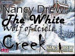 Box art for Nancy Drew: The White Wolf of Icicle Creek