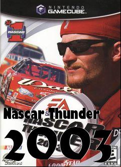 Box art for Nascar Thunder 2003
