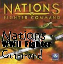 Box art for Nations - WWII Fighter Command