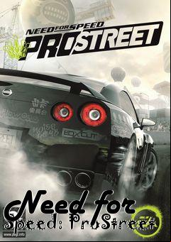 Box art for Need for Speed: ProStreet