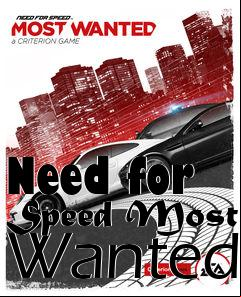 Box art for Need for Speed Most Wanted