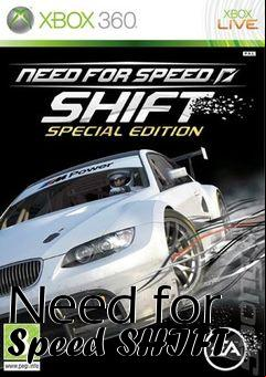 Box art for Need for Speed SHIFT