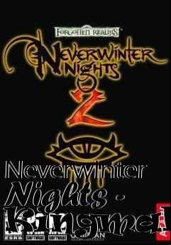 Box art for Neverwinter Nights - Kingmaker