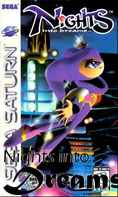 Box art for Nights into Dreams