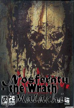 Box art for Nosferatu - the Wrath of Malachi