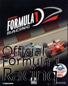 Box art for Official Formula 1 Racing