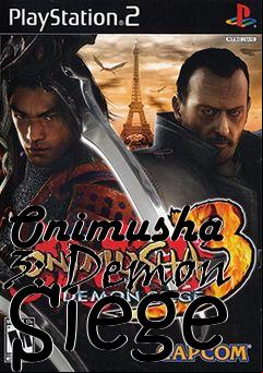 Box art for Onimusha 3: Demon Siege