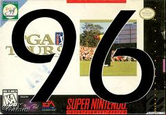 Box art for PGA Tour 96