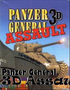 Box art for Panzer General 3D Assault