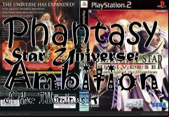 Box art for Phantasy Star Universe: Ambition of the Illuminus