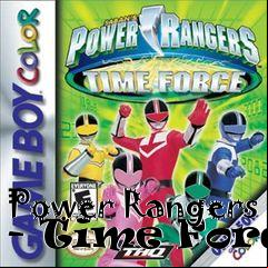 Box art for Power Rangers - Time Force