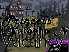 Box art for Princess Natasha No Vacancy