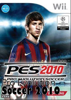 Box art for Pro Evolution Soccer 2010