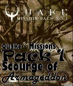 Box art for Quake - Missions Pack 1 - Scourge of Armageddon