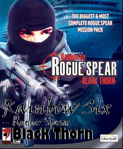 Box art for Rainbow Six - Rogue Spear - Black Thorn