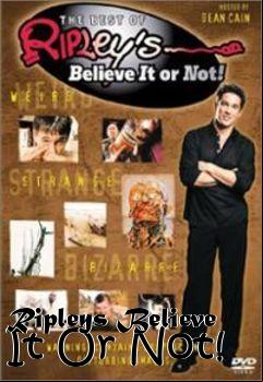 Box art for Ripleys Believe It Or Not!