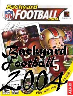 Box art for Backyard Football 2004