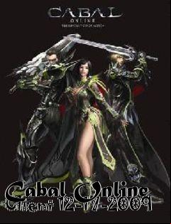 Box art for Cabal Online Client 12-17-2009