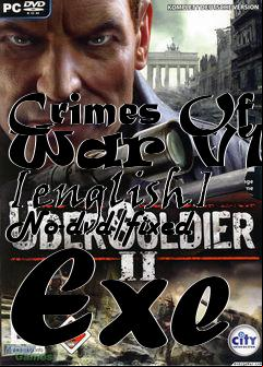 Box art for Crimes
Of War V1.0 [english] No-dvd/fixed Exe
