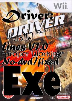 Box art for Driver:
            Parallel Lines V1.0 *proper Working* No-dvd/fixed Exe
