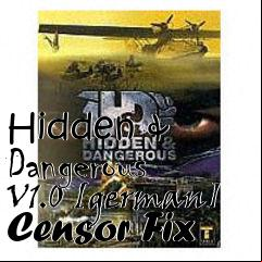 Box art for Hidden
& Dangerous V1.0 [german] Censor Fix