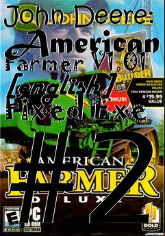 Box art for John Deere:
American Farmer V1.01 [english] Fixed Exe #2