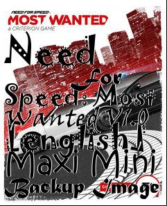 Box art for Need
            For Speed: Most Wanted V1.0 [english] Maxi Mini Backup Image