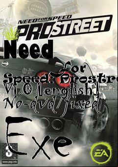 Box art for Need
            For Speed: Prostreet V1.0 [english] No-dvd/fixed Exe
