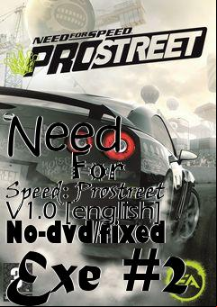Box art for Need
            For Speed: Prostreet V1.0 [english] No-dvd/fixed Exe #2