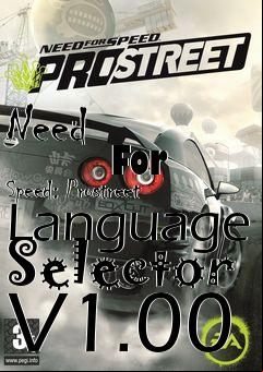 Box art for Need
            For Speed: Prostreet Language Selector V1.00