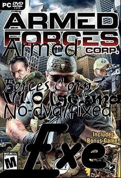 Box art for Armed
            Forces Corp V1.0 [german] No-dvd/fixed Exe