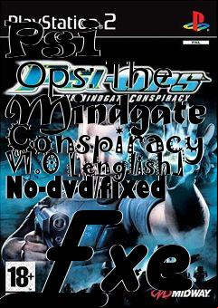 Box art for Psi
      Ops: The Mindgate Conspiracy V1.0 [english] No-dvd/fixed Exe